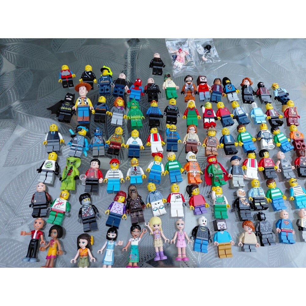 Lot Of 86 lego minifigures bulk lot variety(used ) - Picture 16 of 16